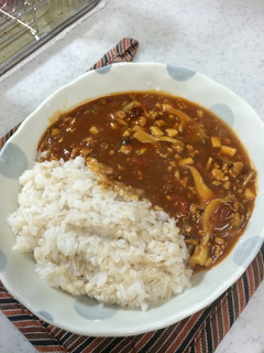 【簡単】キノコたっぷりトマトカレー-レシピのメイン写真