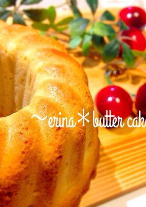 ＊さくらんぼのバターケーキ＊-レシピのメイン写真