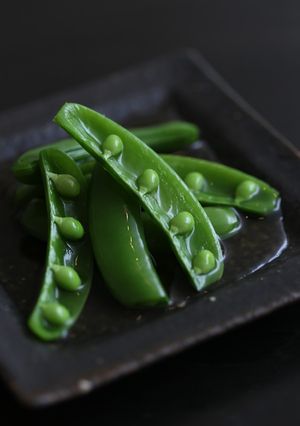 天然だしパックで作る エンドウ豆のお浸し-レシピのメイン写真