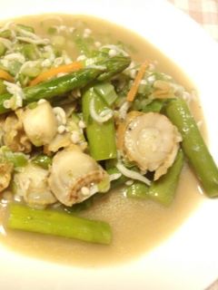 ホタテとオクラの簡単☆中華風炒め煮-レシピのメイン写真