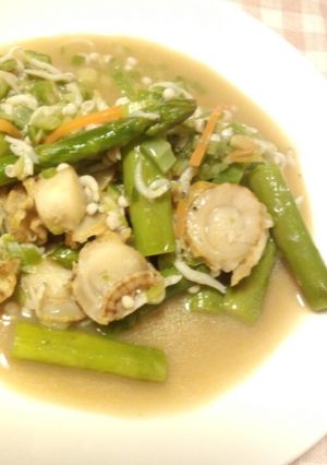 ホタテとオクラの簡単☆中華風炒め煮-レシピのメイン写真