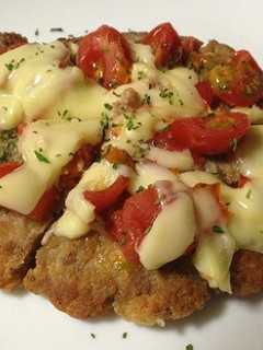 簡単☆おかずにする肉ピザ-レシピのメイン写真