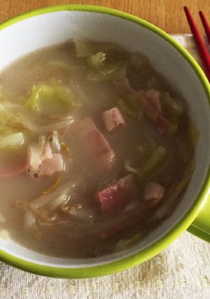 もやしとキャベツの白湯スープ-レシピのメイン写真