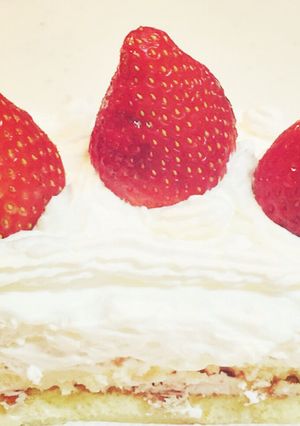 いちごケーキ-レシピのメイン写真