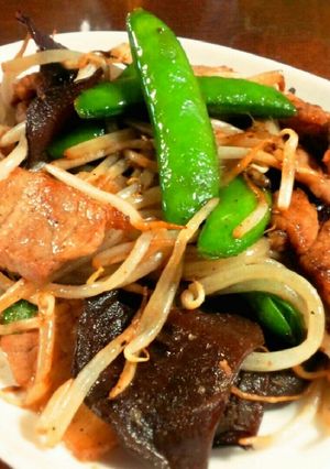 きくらげと豚肉の中華野菜炒め-レシピのメイン写真