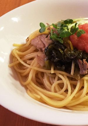 豚肉と高菜明太のパスタ☆-レシピのメイン写真