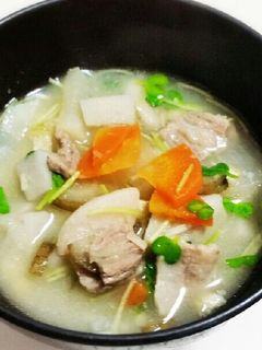 具だくさん!だしがきいてる!食べる豚汁-レシピのメイン写真