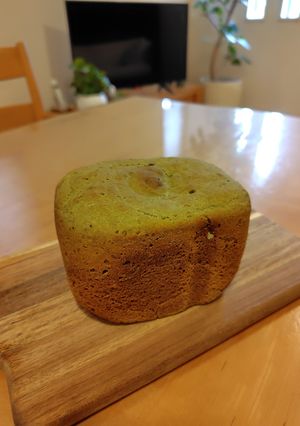 HBで米粉パン　抹茶-レシピのメイン写真