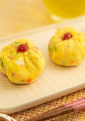 レンジで簡単！お花風オムレツ-レシピのメイン写真