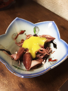 富山 ホタルイカのからし味噌和え-レシピのメイン写真