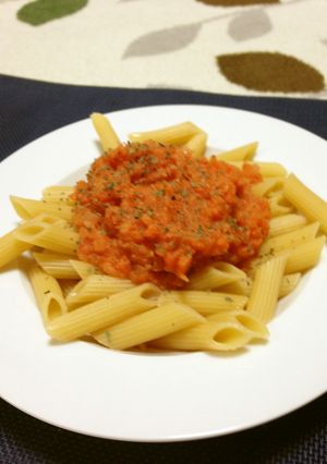 ずくずくにんじんのパスタソース-レシピのメイン写真