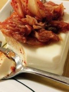 キムチ豆腐-レシピのメイン写真
