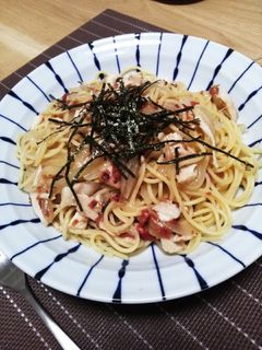 ツナと梅のパスタ-レシピのメイン写真