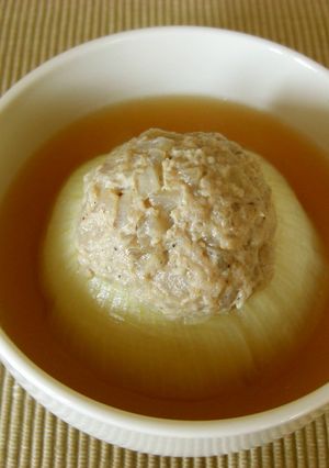 新玉ねぎの丸ごとスープ-レシピのメイン写真