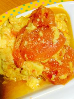簡単すぎる!トマトと卵の炒め物-レシピのメイン写真