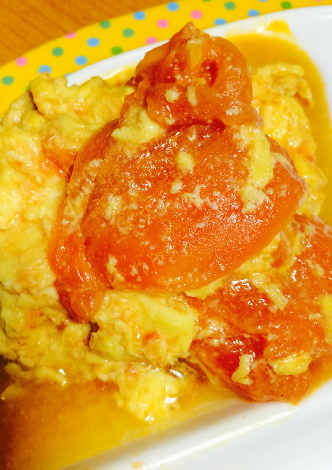 簡単すぎる！トマトと卵の炒め物-レシピのメイン写真