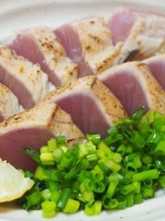 マグロのタタキ-レシピのメイン写真