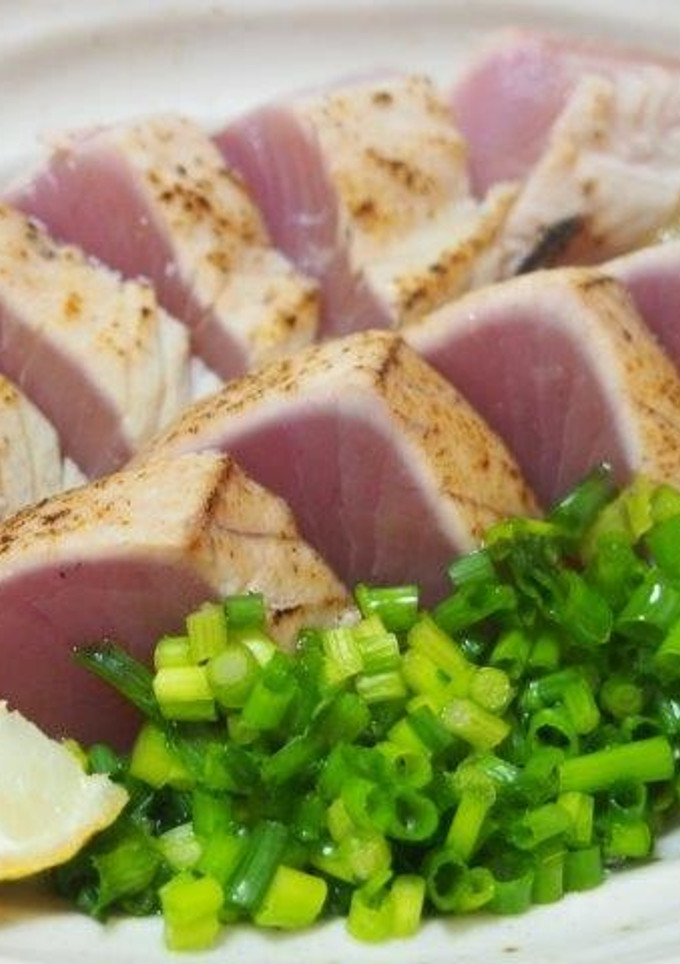 マグロのタタキ-レシピのメイン写真