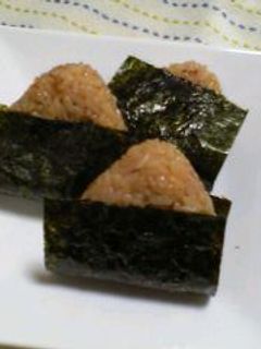 おかかマヨおにぎり△▲-レシピのメイン写真