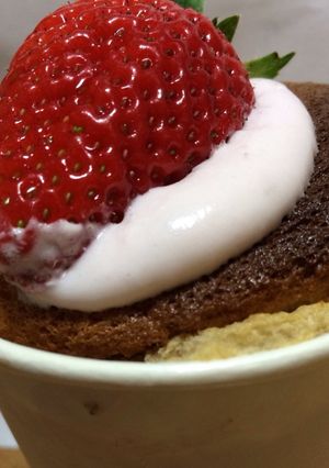 春色♪ストロベリーチーズシフォン-レシピのメイン写真