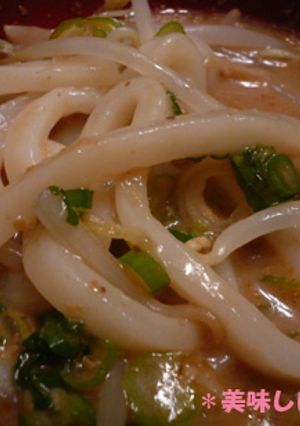 中国の屋台風？甘酸っぱゴマダレうどん♪-レシピのメイン写真