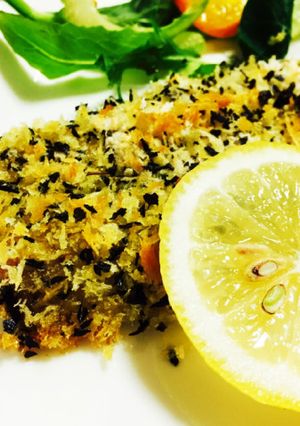簡単時短☆イワシのバジルパン粉焼き☆-レシピのメイン写真