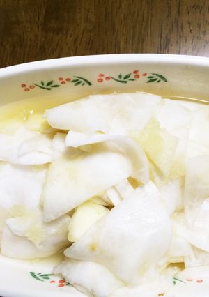 カブとりんごの酢の物-レシピのメイン写真