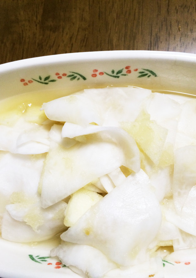 カブとりんごの酢の物-レシピのメイン写真