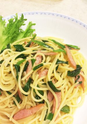 にらとウインナーのスタミナパスタ＊-レシピのメイン写真