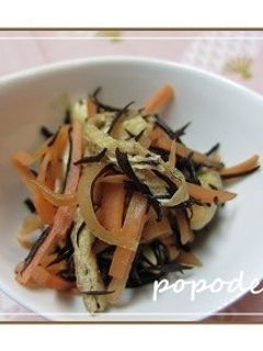 ひじきの炒め煮☆フライパンで簡単!-レシピのメイン写真