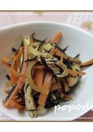 ひじきの炒め煮☆フライパンで簡単！-レシピのメイン写真