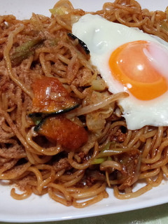 野菜チップ入り焼きそば-レシピのメイン写真