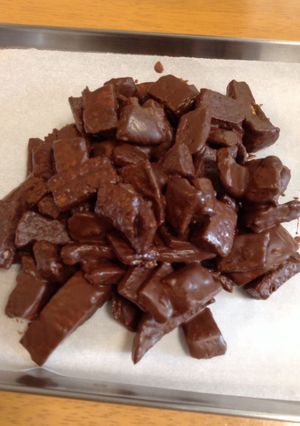 チョコの山を作ってみた-レシピのメイン写真
