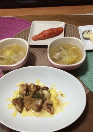 鳥モモ肉のチーズコンソメ-レシピのメイン写真