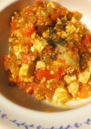 7か月頃からの離乳食＊麻婆豆腐(肉なし)-レシピのメイン写真