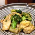 鶏肉と長芋のカレ炒め