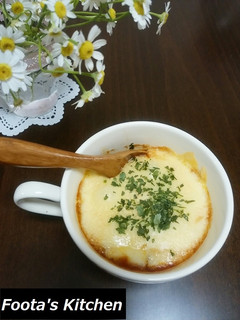 ミネストローネのアレンジ♪チーズ焼き-レシピのメイン写真