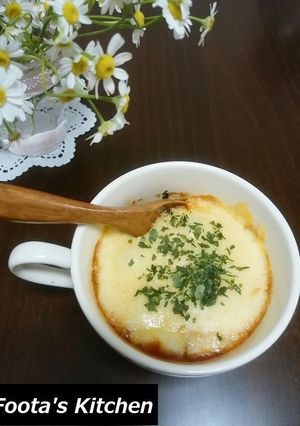 ミネストローネのアレンジ♪チーズ焼き-レシピのメイン写真