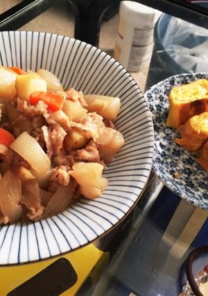 ふわふわキャベツ入り卵焼き♡-レシピのメイン写真