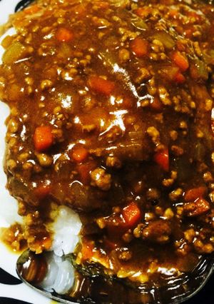 簡単市販ルーでキーマカレー♡-レシピのメイン写真