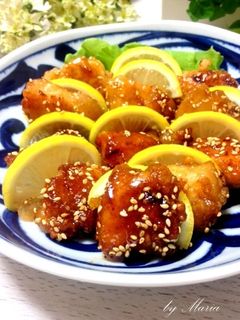 鶏むね肉のはちみつレモンソース★お弁当-レシピのメイン写真