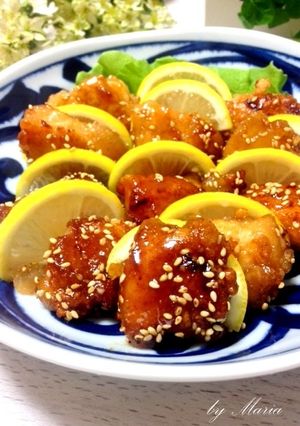 鶏むね肉のはちみつレモンソース★お弁当-レシピのメイン写真