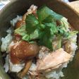 なめことツナとポン酢の簡単炊き込みご飯♡