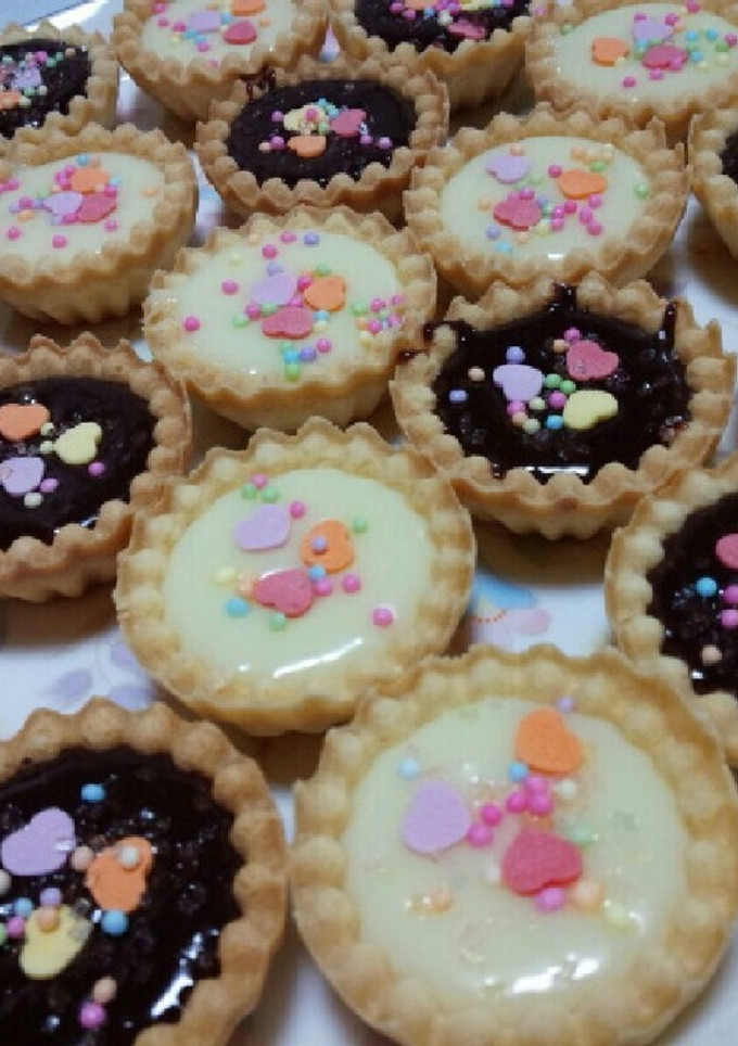＊子どもと作る二種の生チョコタルト＊-レシピのメイン写真
