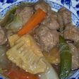 ふんわり肉団子と春雨の中華風煮込み
