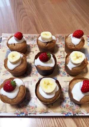 豆乳きな粉ケーキ&ヨーグルトクリーム-レシピのメイン写真