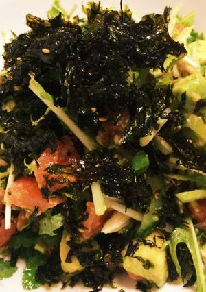 簡単！パクチーと色々野菜のチョレギサラダ-レシピのメイン写真