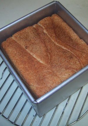 ホシノ天然酵母の正方形食パン-レシピのメイン写真