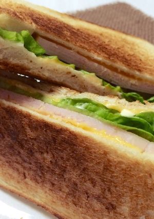 フライパンでホットサンド☆-レシピのメイン写真