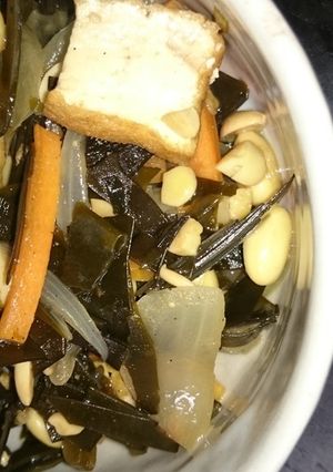 簡単♪あらめと厚揚げの五目煮☆-レシピのメイン写真